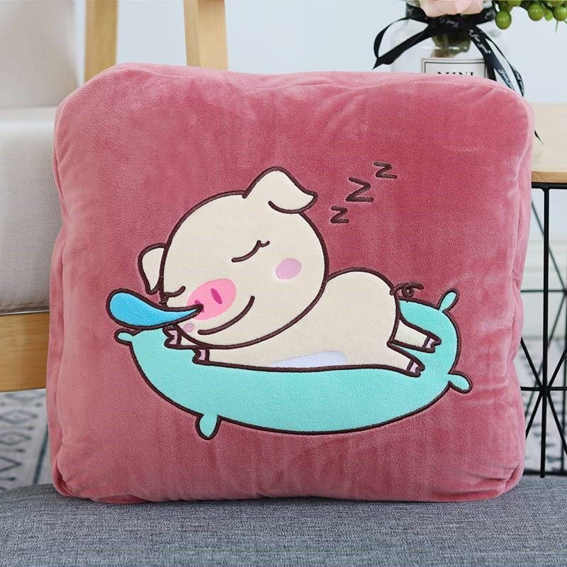 可折叠空调被抱枕被子两用汽车靠枕多功能午休车用枕头毯子二合一,居家布艺,抱枕被,淘宝优惠券,粉丝福利购,淘宝优惠卷