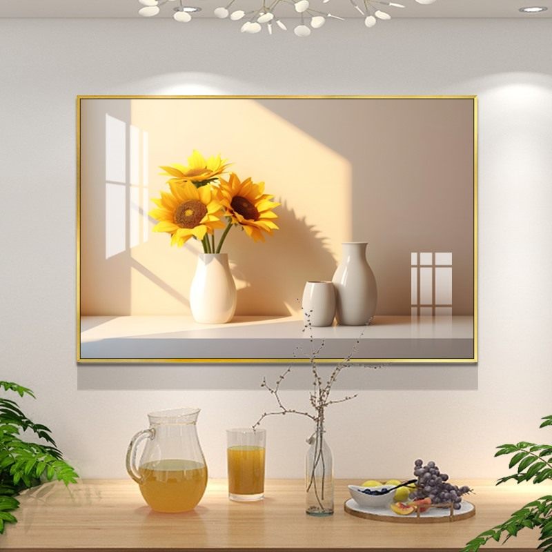 轻奢奶油风餐厅背景墙装饰画单幅饭厅厨房卫生间挂画现代简约壁画,家居饰品,现代装饰画,淘宝优惠券,粉丝福利购,淘宝优惠卷