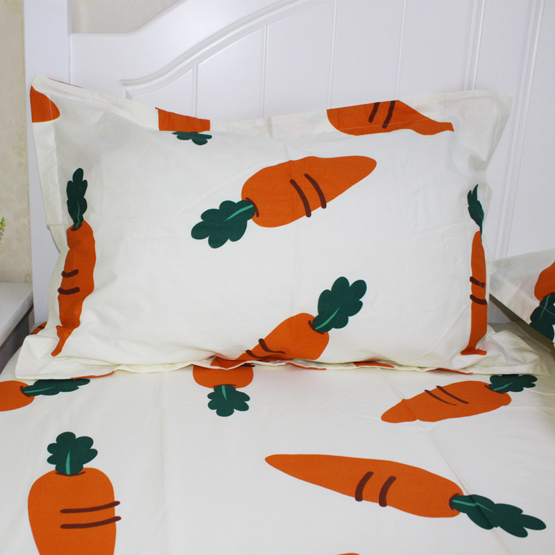 加厚纯棉斜纹枕套全棉单人枕头套60支小清新一对装碎花棉布拉链式,床上用品,枕套,淘宝优惠券,粉丝福利购,淘宝优惠卷