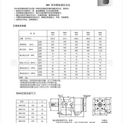 镇986江大力液压马线达摆马达功率大大扭矩B旋M4-200-PM3马转达串
