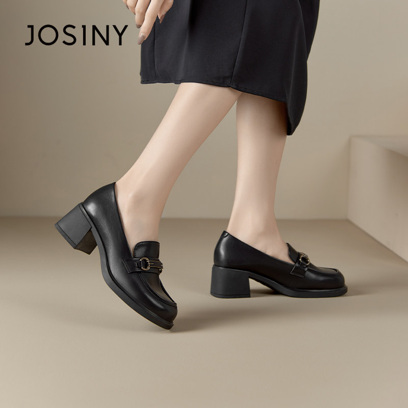 卓诗尼新款春季法式单鞋