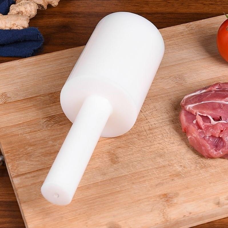 厨房实心骨头锤子剁肉锤子敲敲肉家用捶肉器商用敲鱼刀背塑料鸡鸭
