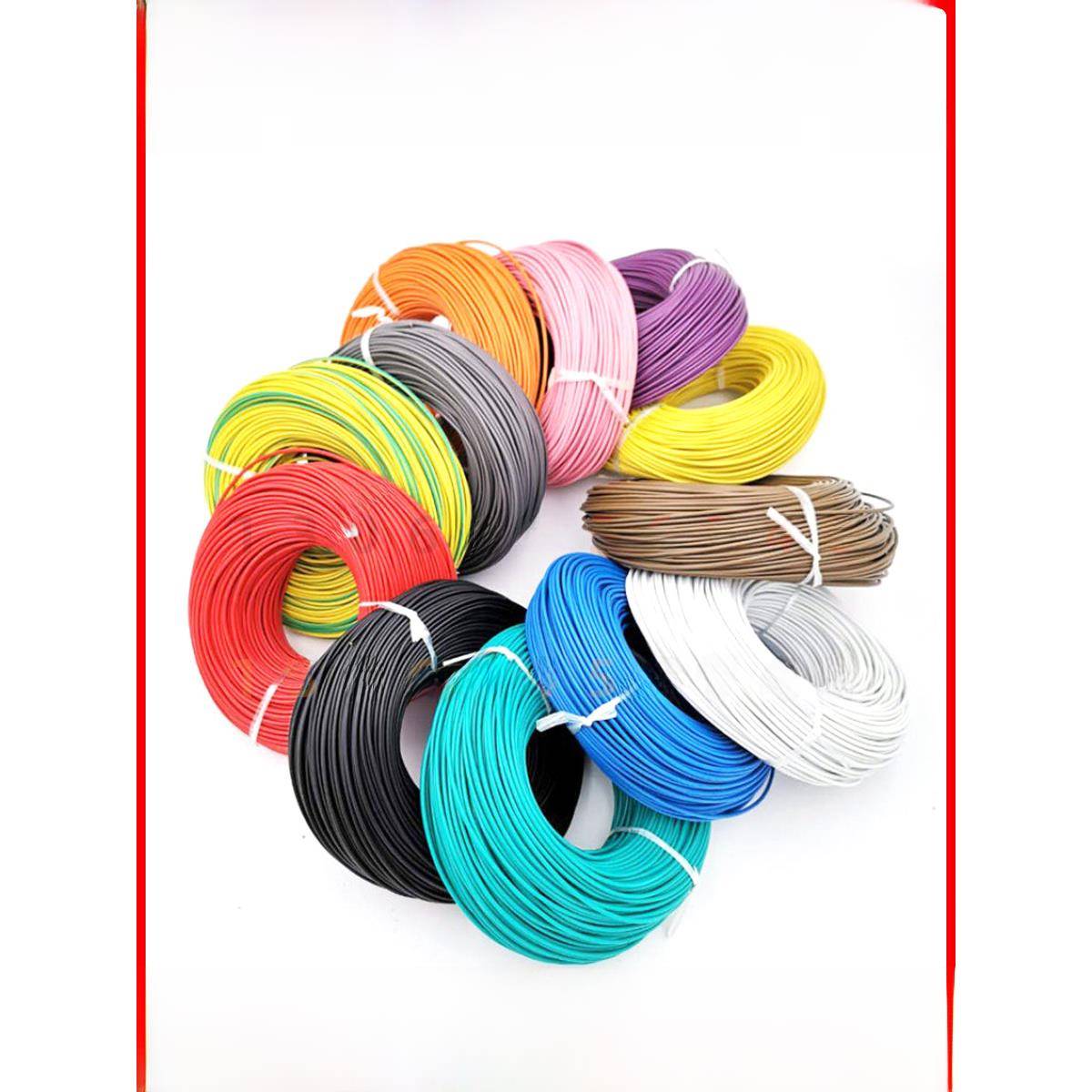 国家标准0.5 0.75Ccc数字线60227Iec02Rv线1.5 2.5 4 6方多股软线