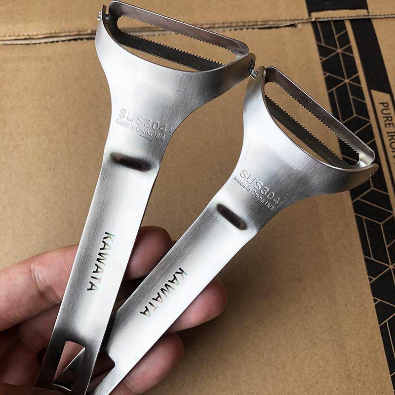 XMAN+ 出口外贸不锈钢水果削皮刀家用刨皮神器瓜果刨去皮刀刨丝刀
