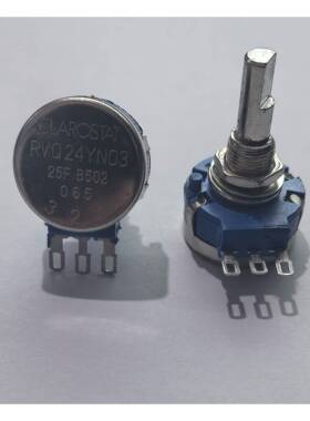 游戏机模拟机专用碳膜半轴电位器RVQ24YN03 20F(25F)B502 B5KB10K