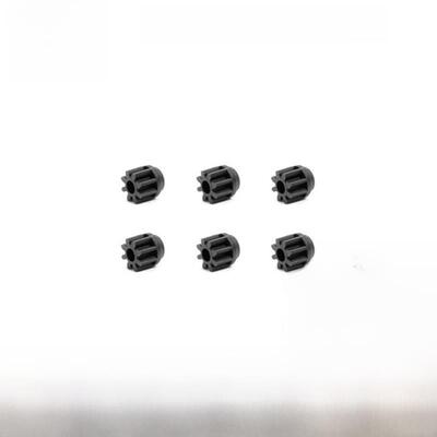 田宫TAMIYA 15453 四驱车配件 零件 8T 碳化强化齿轮6个 马达齿