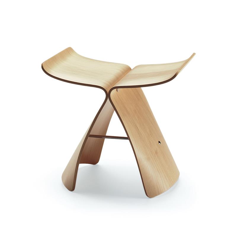 丹麦蝴蝶凳换鞋凳个性简约北欧装饰椅子创意Butterfly Stool矮凳