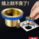地漏全铜内芯防臭气卫生间下水排水管道防反味神器盖厕所防虫通用