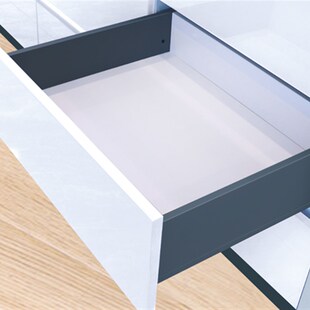 超薄骑马抽托底轨道阻尼薄款骑马抽阻尼抽屉滑轨水立方骑马抽滑道