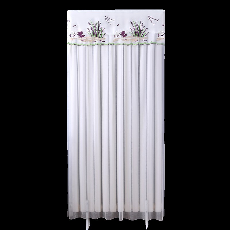 家用立式暖气片罩防尘立式暖气罩竖式全包暖气套可定制加高防熏黑