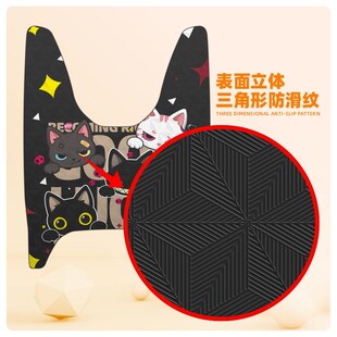 适用于本田NPF125脚垫摩托车防滑踏板垫五羊本田npf加厚橡胶防水