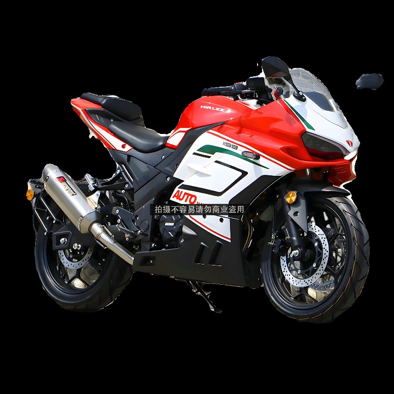 蛟龙摩托车400双缸水冷跑车可上牌 电喷火牙忍者新款重型机车