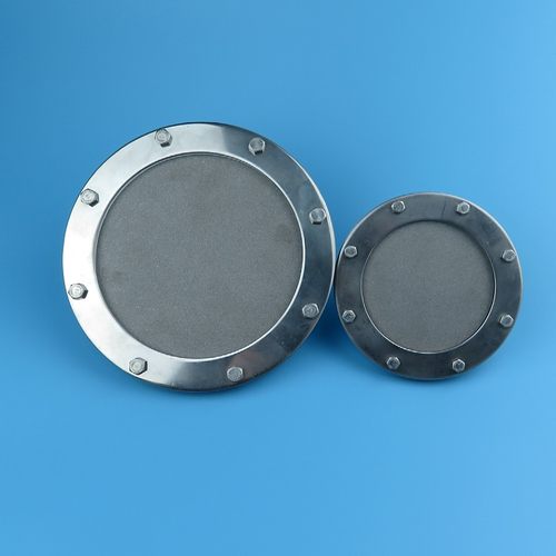 钛曝气器不锈钢曝气头钛合金曝气盘臭氧曝气用球面式/平板式曝气