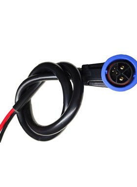 美团共享单车锂电池电动车插头插座转换公母头M23连接线自锁防水