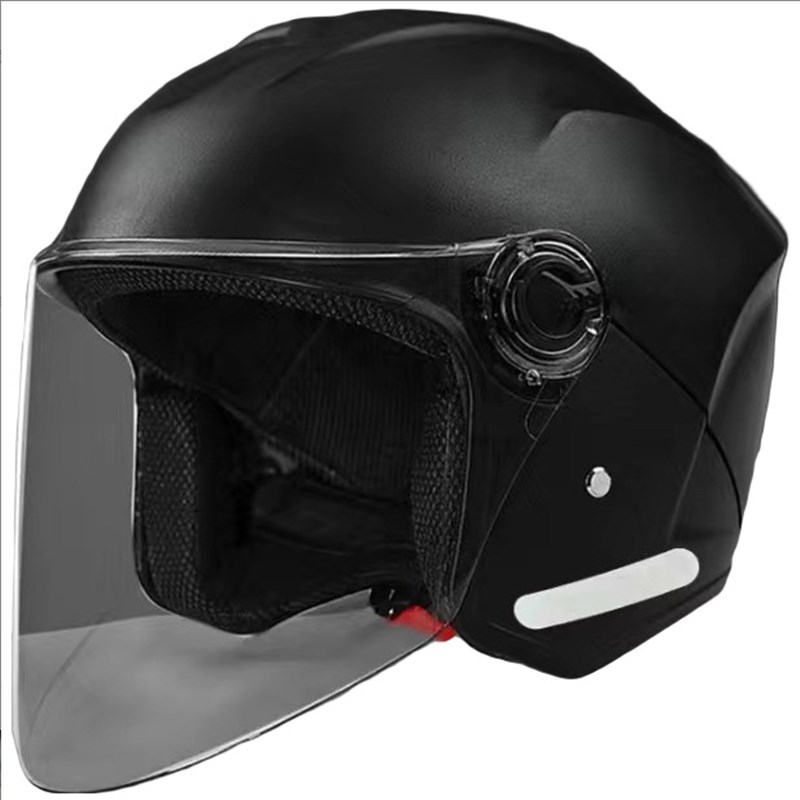 3c认证电动车头盔男女士夏天半盔秋冬款国标电瓶车四季通用安全帽