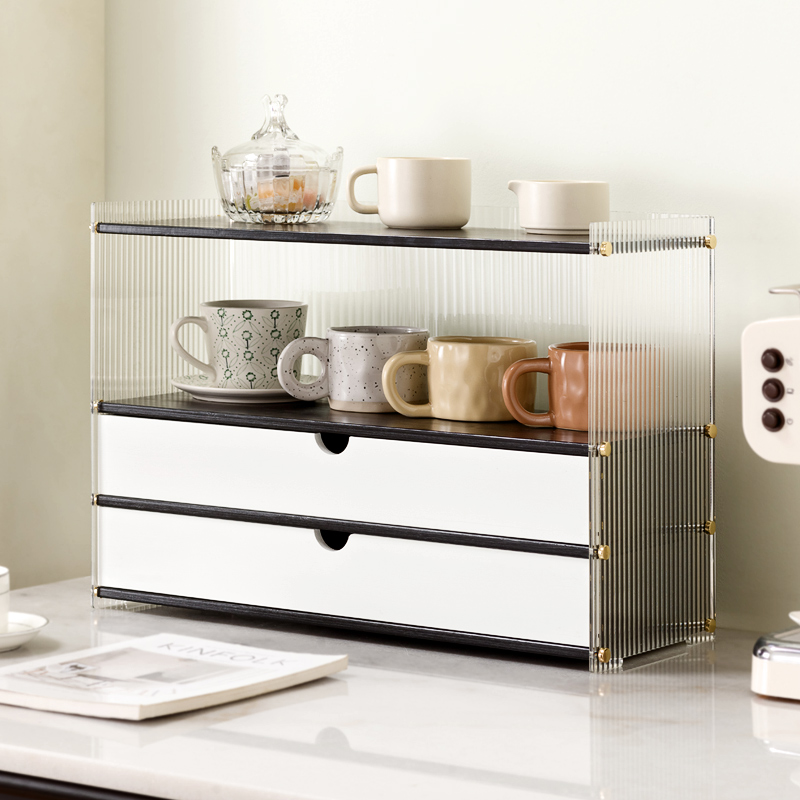 杯架杯子置物架桌面水杯茶杯放咖啡杯整理架子U盒茶水吧餐桌盘