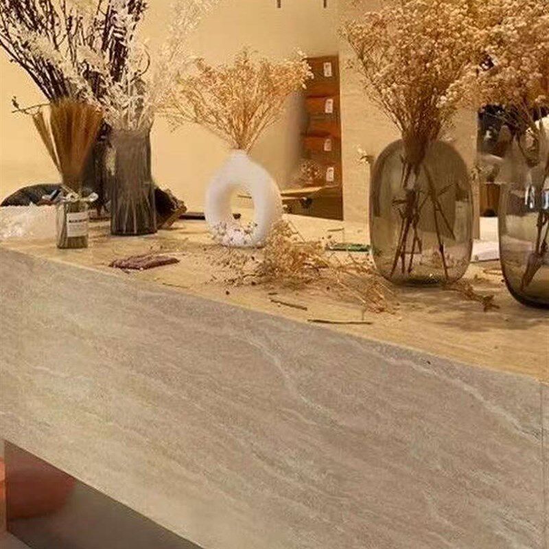 软质洞石饰面板罗马3dt可弯曲彷洞石板外墙柔性石材软瓷外墙瓷砖