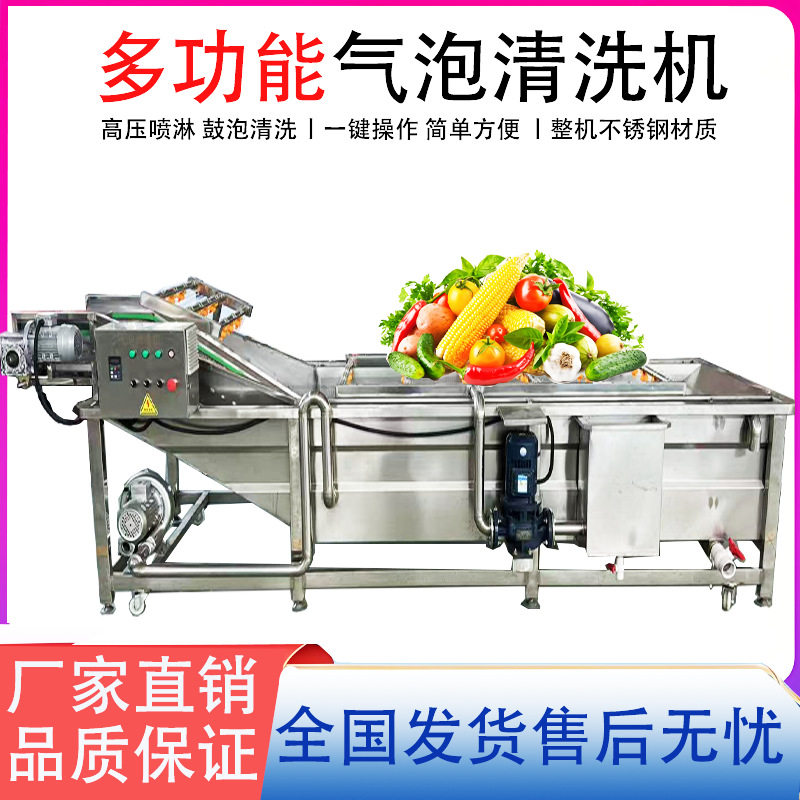 果蔬气泡清洗机 圣女果全自动喷淋清洗机 苹果辣椒多功能洗菜机,清洗/食品/商业设备,洗果机/洗菜机,淘宝优惠券,粉丝福利购,淘宝优惠卷