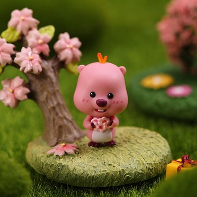 【X11】LOOPY 趣味冰箱贴萌粒盲袋露比盲盒Q版迷你公仔礼物