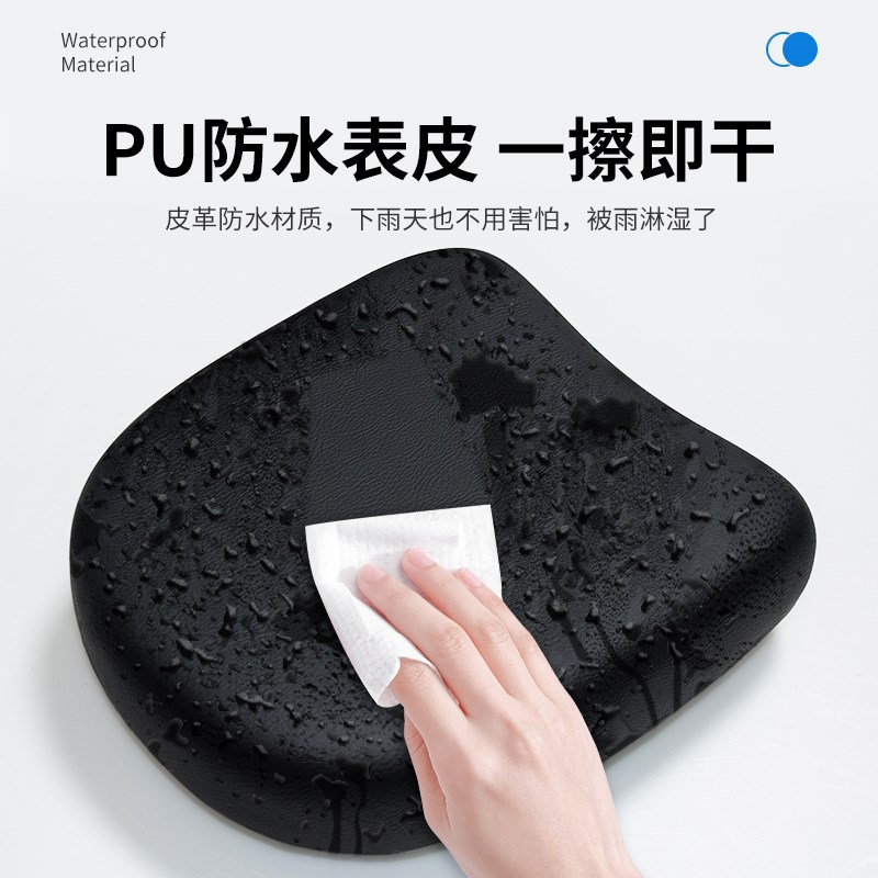 电动车后坐垫改装摩托车通用尾架坐垫座垫加装加厚海绵防水座包垫