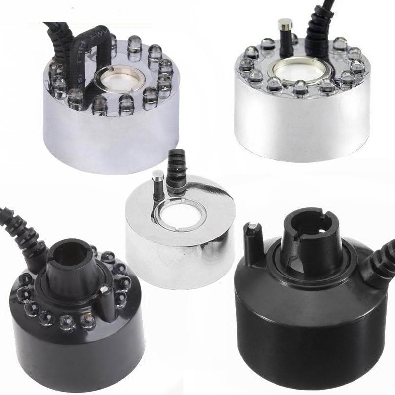 超声波雾化器假山喷泉加湿器风水轮流水摆件喷雾器盆景雾化器包邮