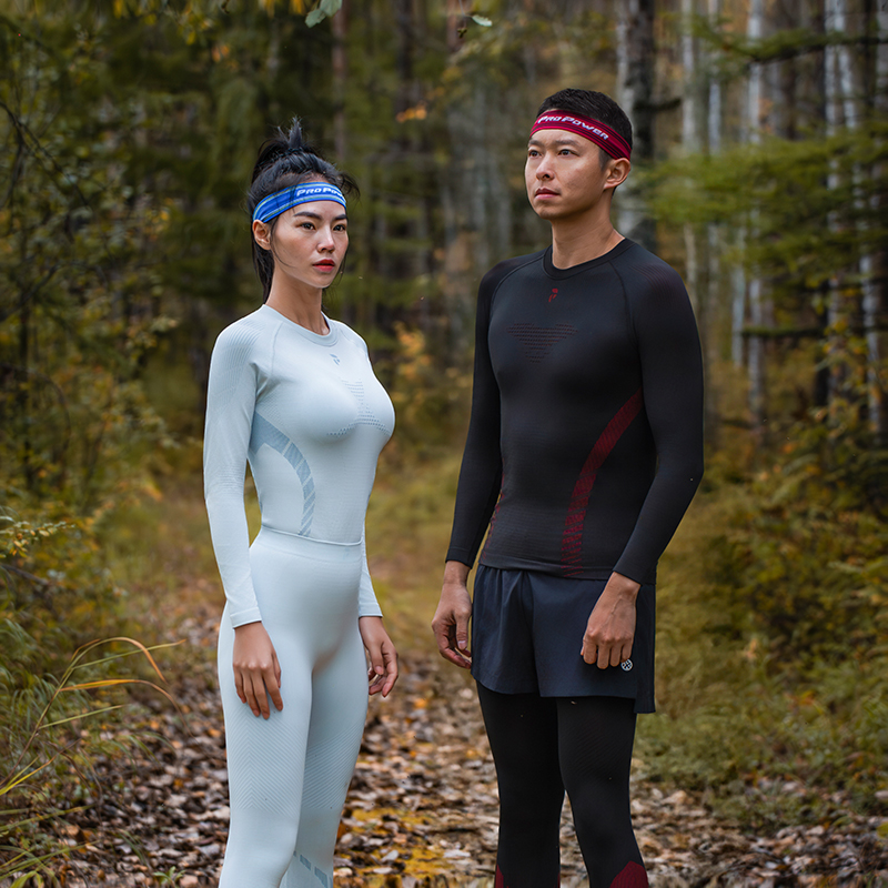 【好物体验专享-勿拍】PROPOWER澎湃力量熔岩款速干保暖内衣套装