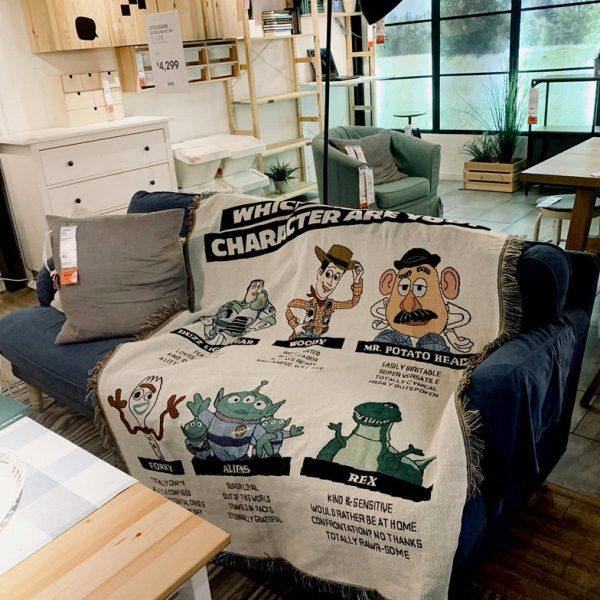 卡通动漫动物沙发毯盖布小毛毯床边毯午睡毯盖毯学生宿舍单人毯