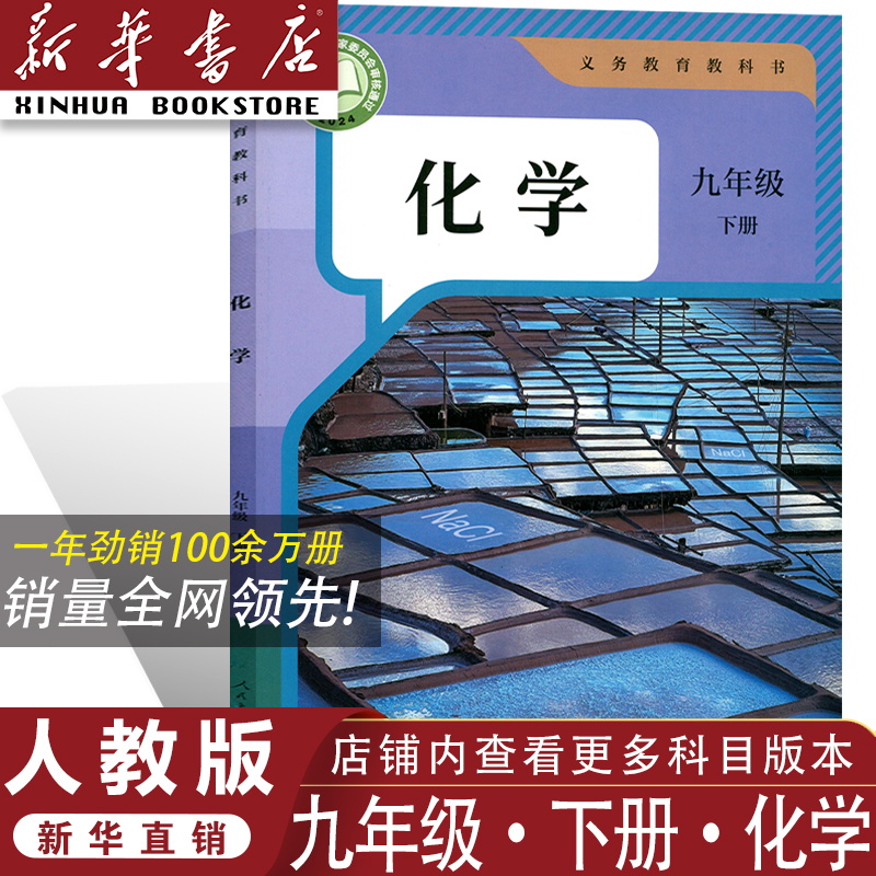【新华书店】初三九年级下册化学