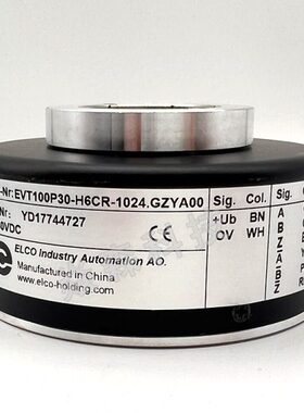 EVT100P30-H6CR-1024.GZYA00空心轴宜科电梯电机旋转编码器