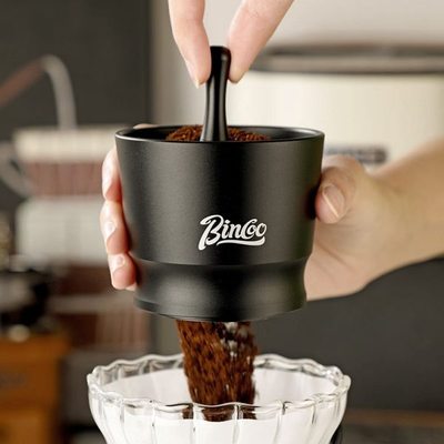 Bincoo咖啡接粉杯通用粉碗布粉器接粉器意式咖啡机专用咖啡工具
