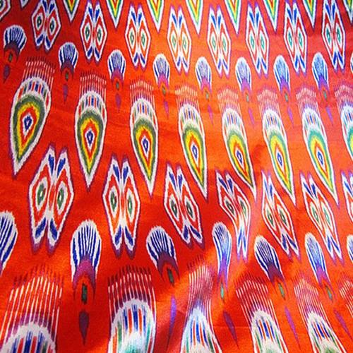 新疆布民族服饰维吾尔族特色艾德莱斯绸布料宽幅1米10CM