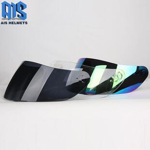 艾狮/ais头盔全盔揭面盔半盔原装镜片805 607 605 716 502 615