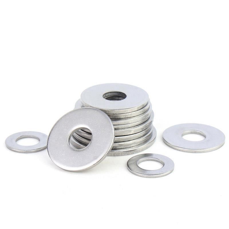 304不锈钢垫片平垫圈金属圆形介子加大加厚456810-36
