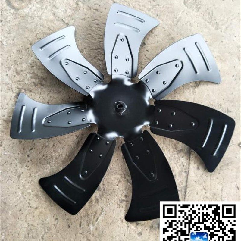 中央空调外机排风扇冷却塔风机散热扇铝风叶7叶螺杆机工业通风