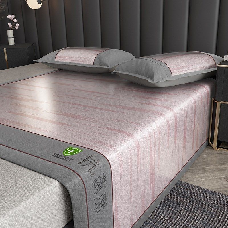 夏天冰丝凉席可水洗机洗竹席藤草软席子夏季折叠空调双面两用藤席,床上用品,冰丝席,淘宝优惠券,粉丝福利购,淘宝优惠卷