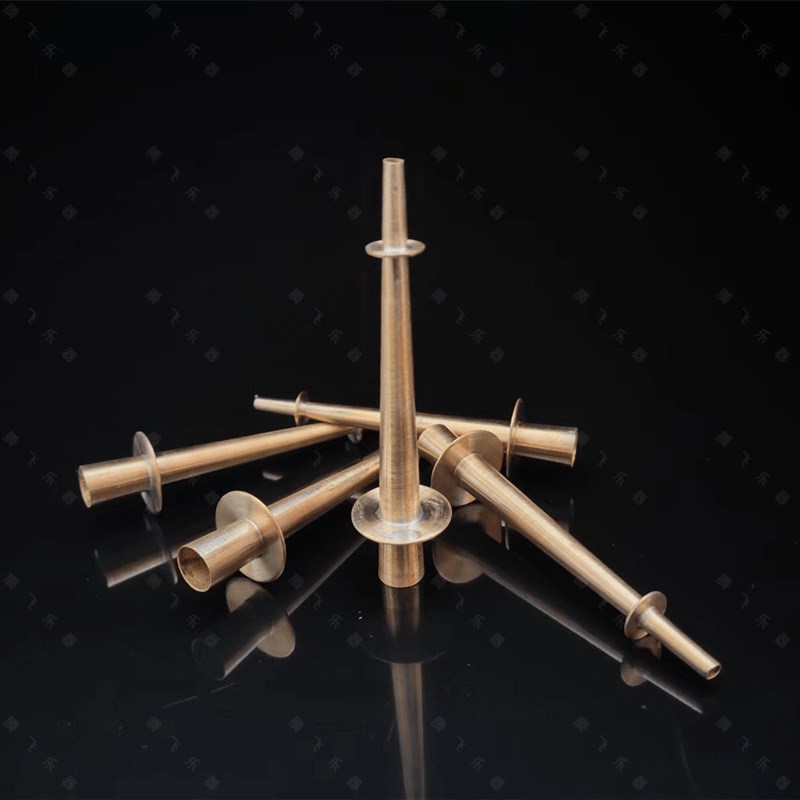 黄铜芯子老式f天芯贵州唢呐芯子重庆寸管笛针黄铜芯子纯铜唢呐气