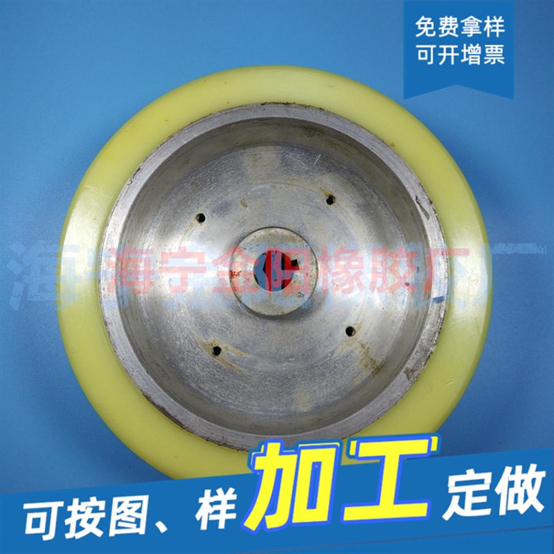 旧金属轮橡胶翻新 日r星染整定型机压布胶轮 可材质包胶喂布轮