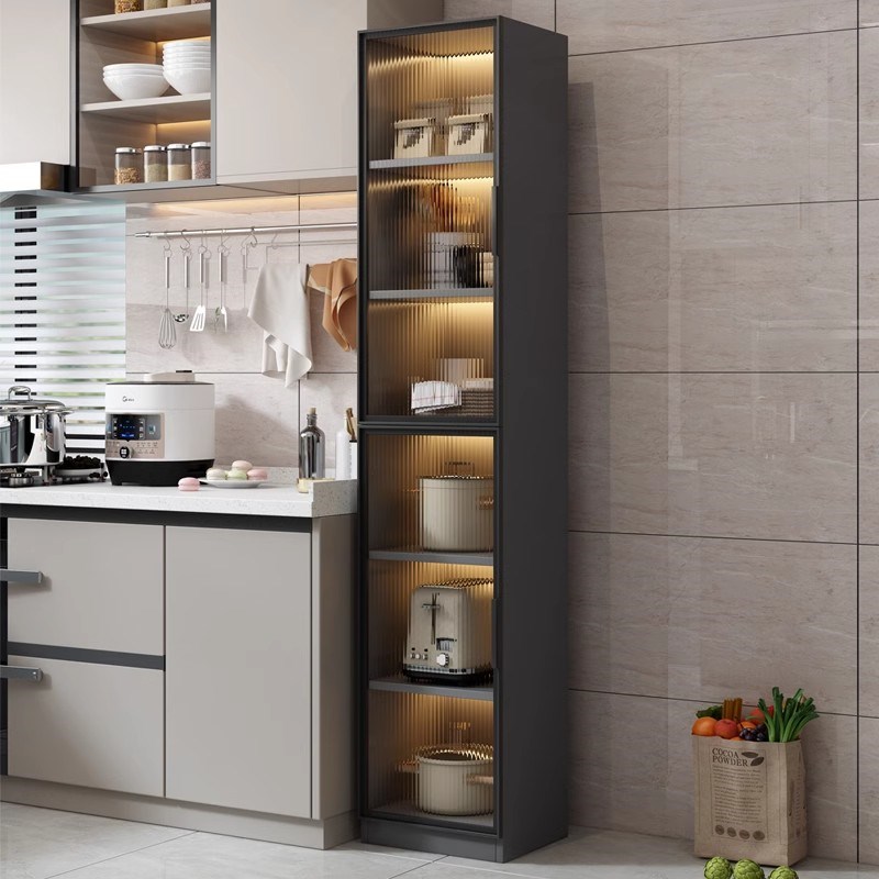 厨房置物柜d落地多层家用多功能橱柜收纳架微波炉烤箱储物架子货