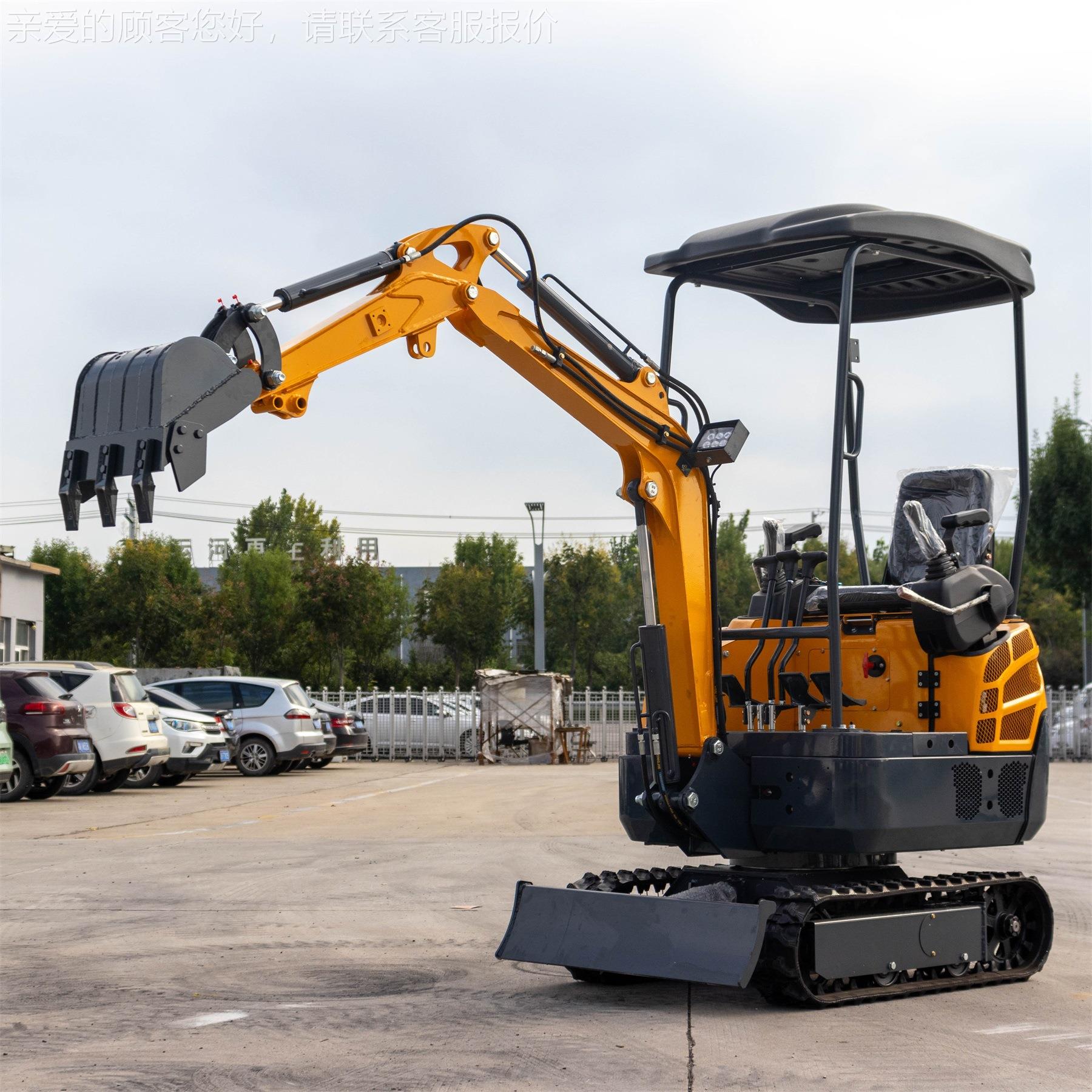 Export Caada mini excaator  1v.5 tnons forgardenHT10型挖 con