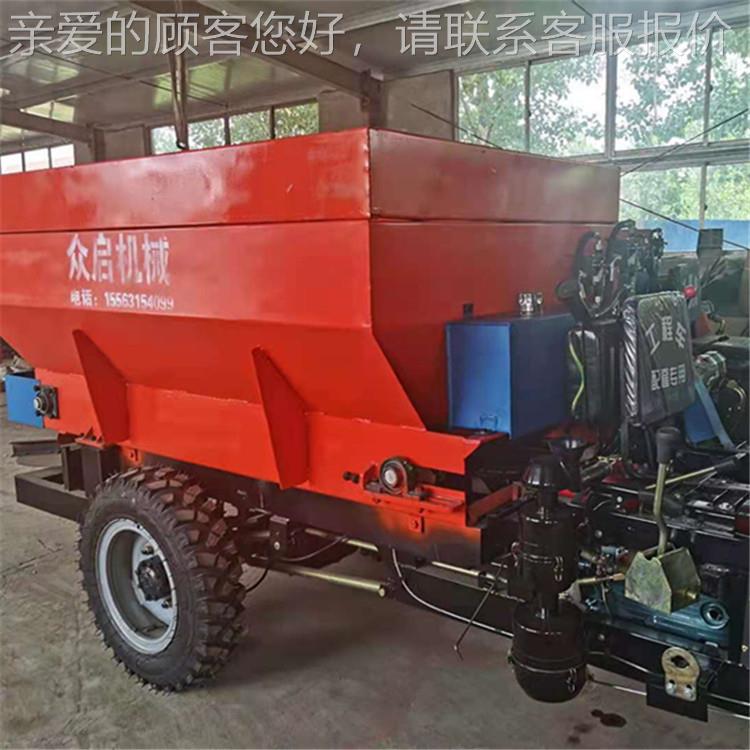 车柴油农用三轮撒粪UDP干湿颗粒物料多用途马果园大棚大均匀抛力