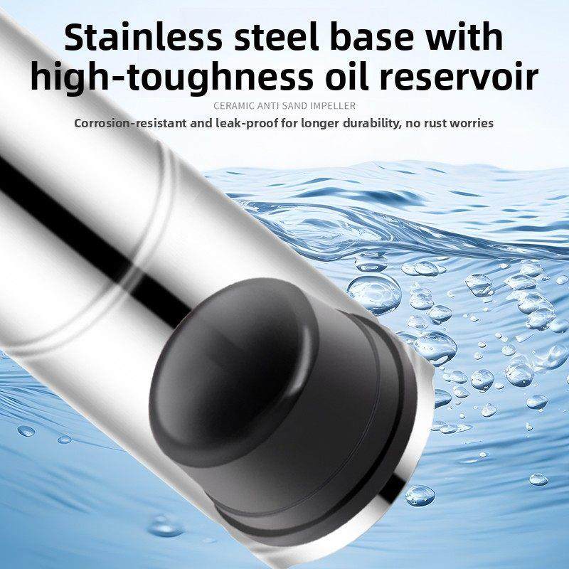 深井泵潜水泵220V高扬程小型家用不锈钢深水泵无塔供水专用水泵