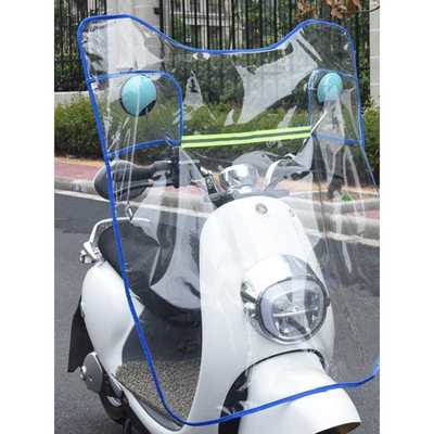 电动汽车防风罩，防雨罩，透明塑料雨棚，电动汽车前挡风玻璃，冬