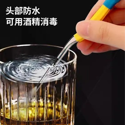 儿童掏耳勺发光耳屎镊子硅胶高级可视耵聍钩充电挖耳采耳专业工具