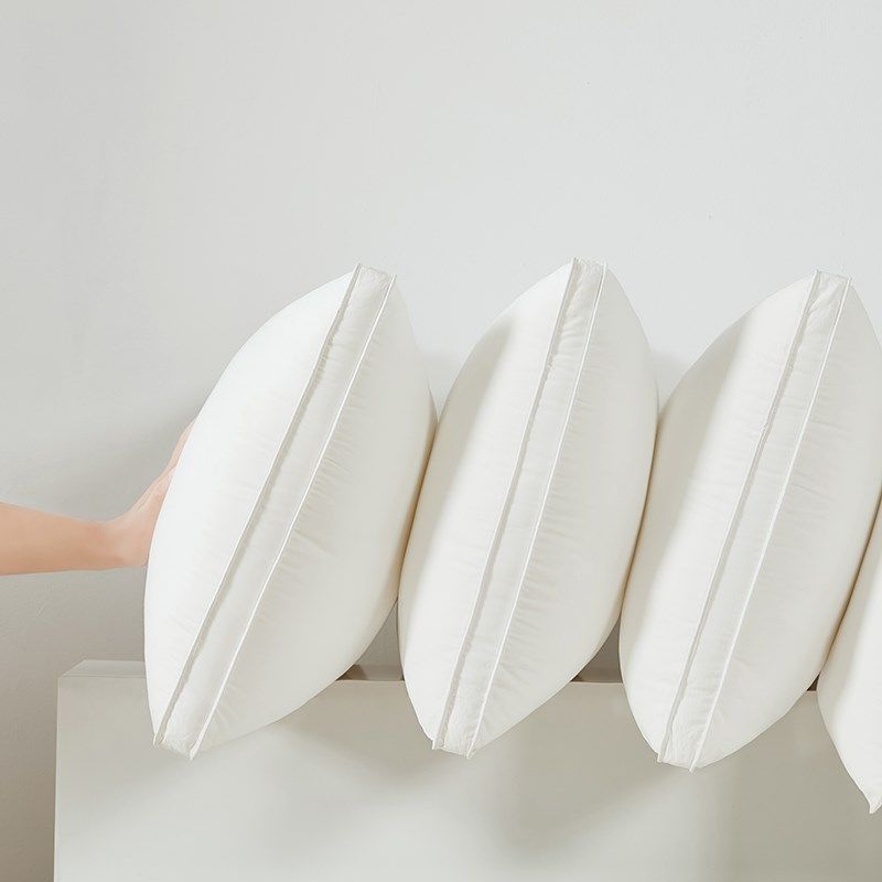 不变形不塌陷超高枕头加厚加高枕头男酒店大号枕芯护颈椎硬枕高枕