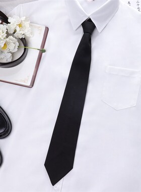 樱花家族日系DK/JK多色手打领带 学院风休闲衬衫制服班服纯色男女