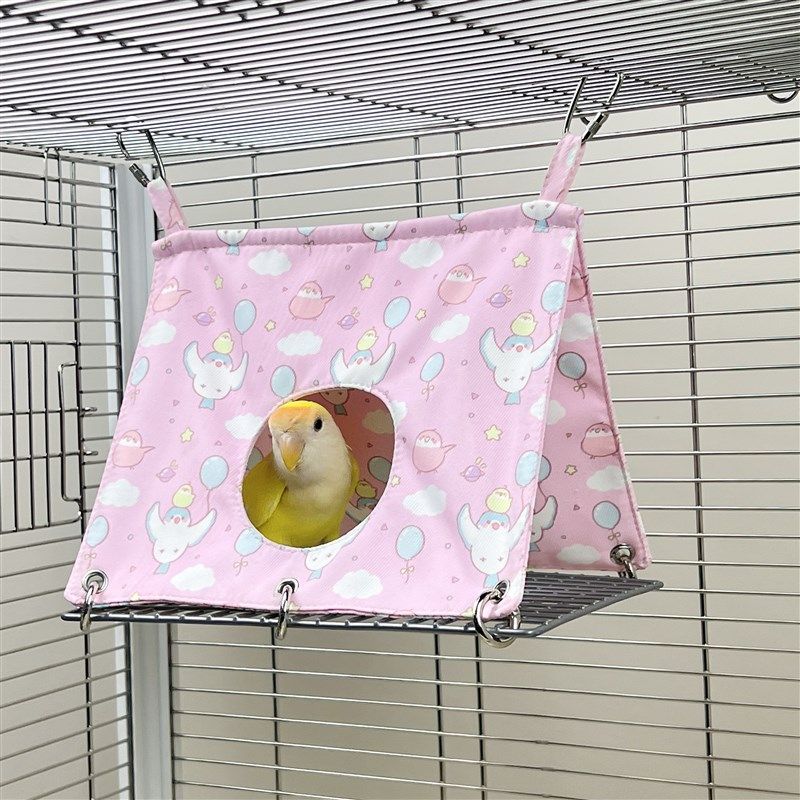 鹦鹉底网版三角防水布鸟窝耐脏好打理夏季透气啃咬牡丹玄凤鸟窝,宠物/宠物食品及用品,鸟窝,淘宝优惠券,粉丝福利购,淘宝优惠卷