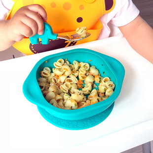 marcus叉勺吸盘碗套装宝宝学吃饭训练勺子一岁婴儿童短柄辅食餐具