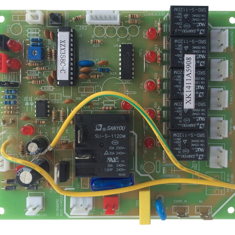 制冰机电脑板电路板久景星极百誉耐雪雪人制冰机主板电脑板控制板
