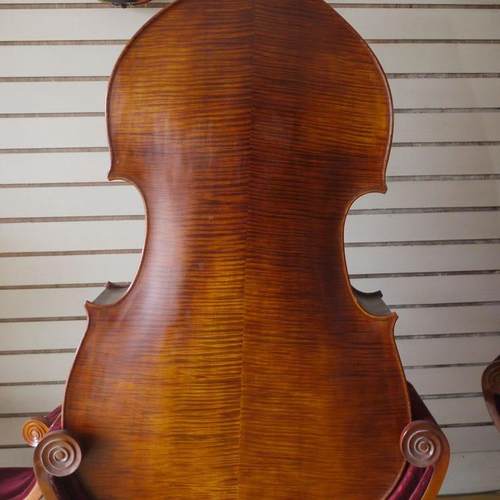 手工手工低音提琴/低音倍大提琴/大贝司 附可查防伪码