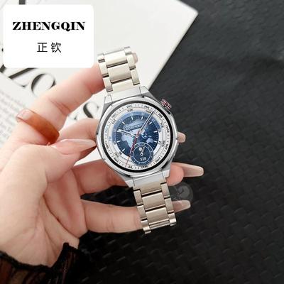 适用荣耀手表5ultra表带HONOR新款4pro精钢GS4男士gs3i金属pro智